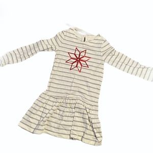 Gymboree Outlet Girls Cotton Dress holiday winter sz 8 EEUC